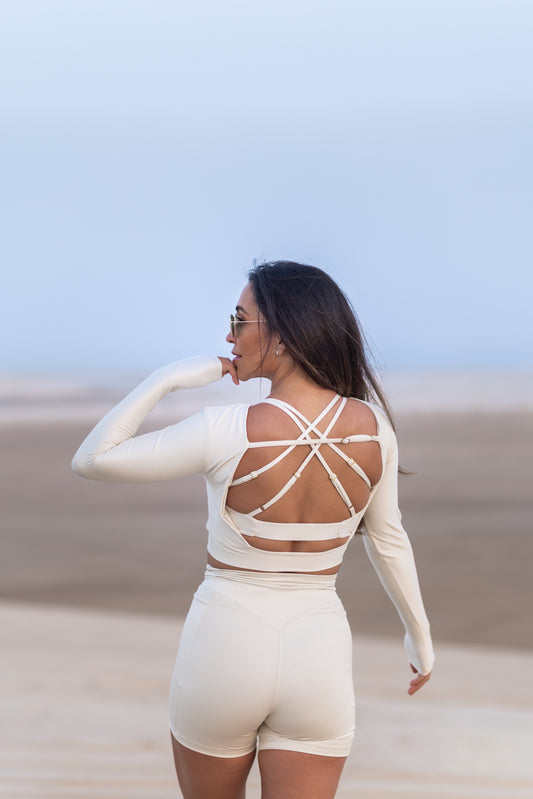 Sculpt Cross Top